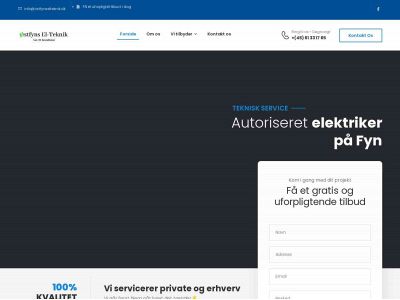 ostfynselteknik.dk snapshot