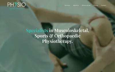 physio-healthcare.co.uk snapshot