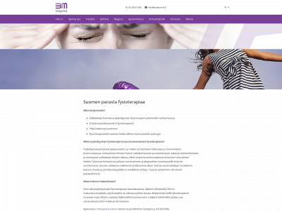 bodymind.fi snapshot