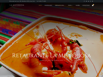 restaurantelamisteriosa.com snapshot