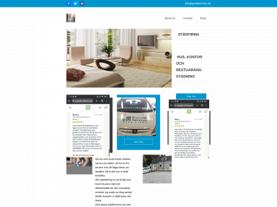 pandbservices.se snapshot