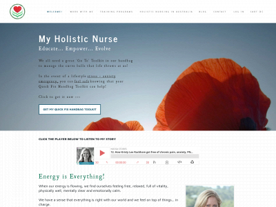 myholisticnurse.org snapshot