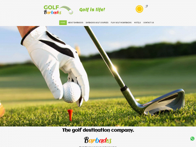 www.golf-barbados.com snapshot