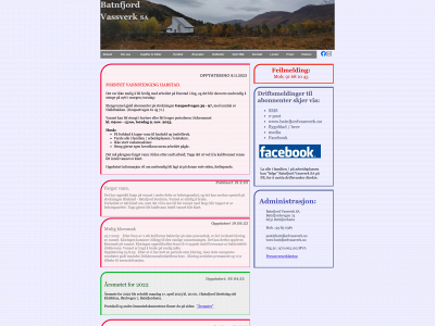 batnfjordvassverk.no snapshot