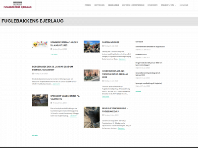 fuglebakkensejerlaug.dk snapshot