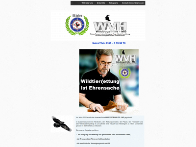 wildvogel-hilfe.de snapshot