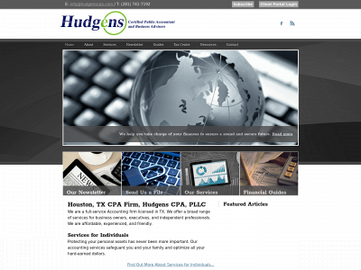 hudgenscpa.com snapshot
