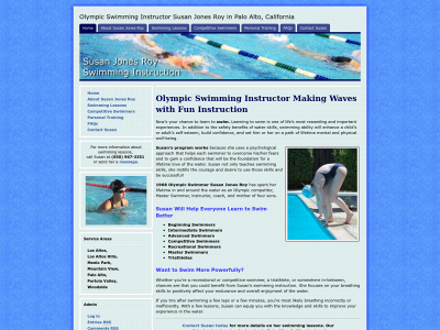 susanroyswimming.com snapshot