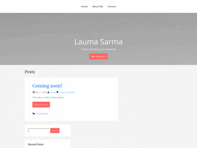laumasarma.com snapshot