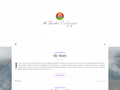 theheathercurlproject.com snapshot