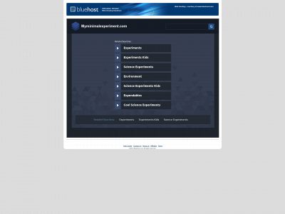 myminimalexperiment.com snapshot