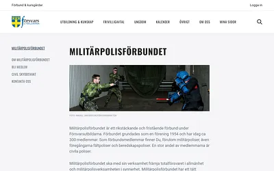 militarpolisforbundet.se snapshot