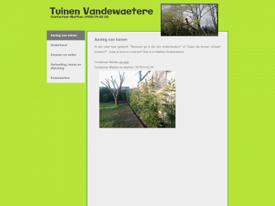 tuinenvdw.be snapshot