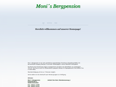 monis-bergpension.de snapshot