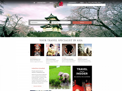 indochinatravel.com snapshot