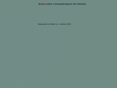 bodyawake.dk snapshot