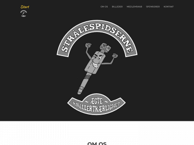 straalespidserne.dk snapshot