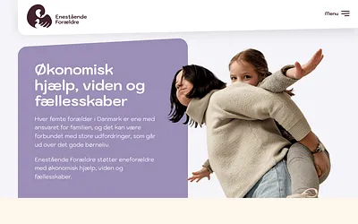 foreningenenestaaendeforaeldre.dk snapshot
