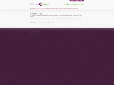 optimafides.eu snapshot