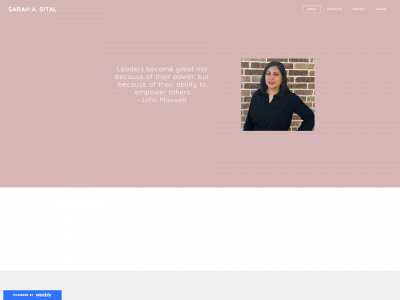 sarahsital.weebly.com snapshot