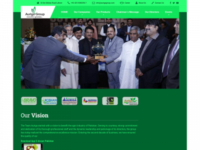 aurigagroup.com snapshot