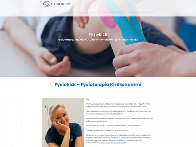 fysiokick.fi snapshot