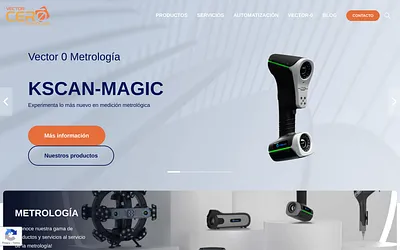 vector0metrologia.com snapshot