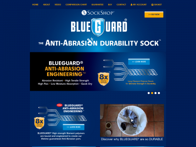 blueguardsocks.co.uk snapshot