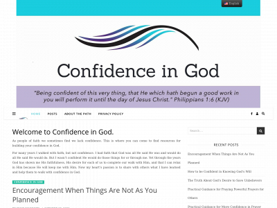 confidenceingod.com snapshot