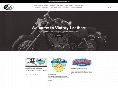 www.victoryleathers.biz snapshot