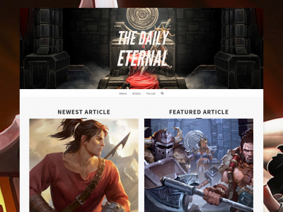 thedailyeternal.com snapshot