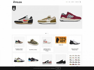 thehypeless.com snapshot