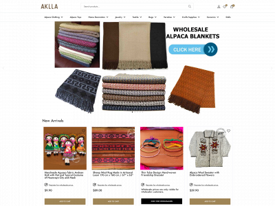 akllaexport.com snapshot