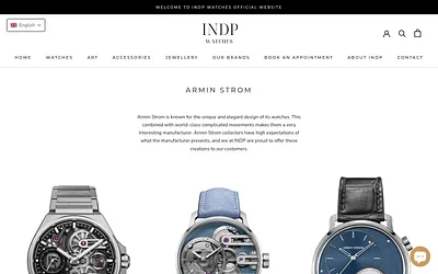 arminstrom.se snapshot