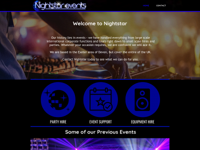 nightstar-events.co.uk snapshot