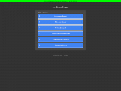 cookiecraft.com snapshot
