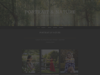 portraitandnature.es snapshot