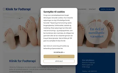 stege-fodterapi.dk snapshot