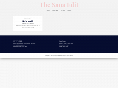 thesanaedit.com snapshot