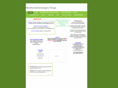 sherborneforeningennorge.no snapshot