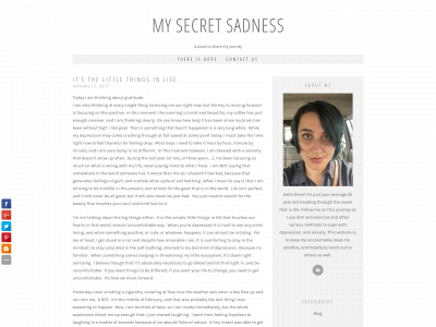 asecretsadness.com snapshot