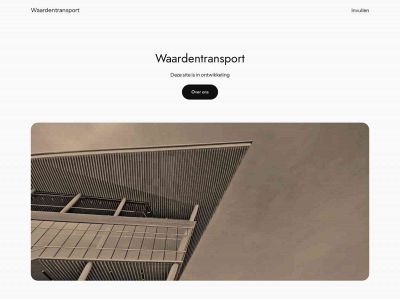 waardentransport.com snapshot