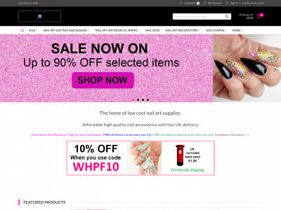 charliesnailart.co.uk snapshot