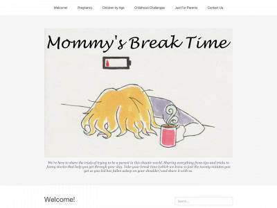 mommysbreaktime.com snapshot