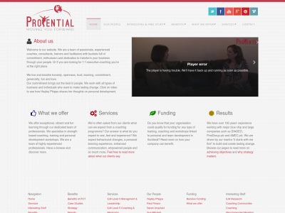 pro-tential.co.uk snapshot