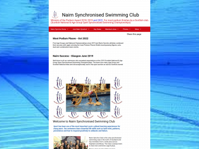 nairnsynchro.co.uk snapshot