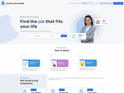 www.searchforcareer.com snapshot