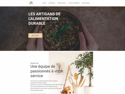 simplyfood.be snapshot
