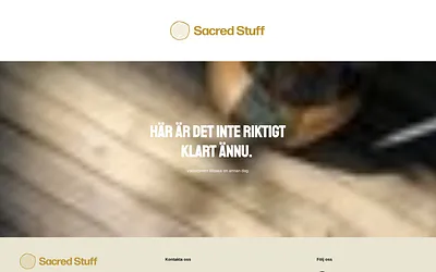 sacredstuff.se snapshot