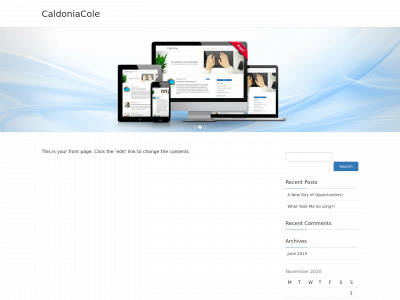 caldoniacole.com snapshot